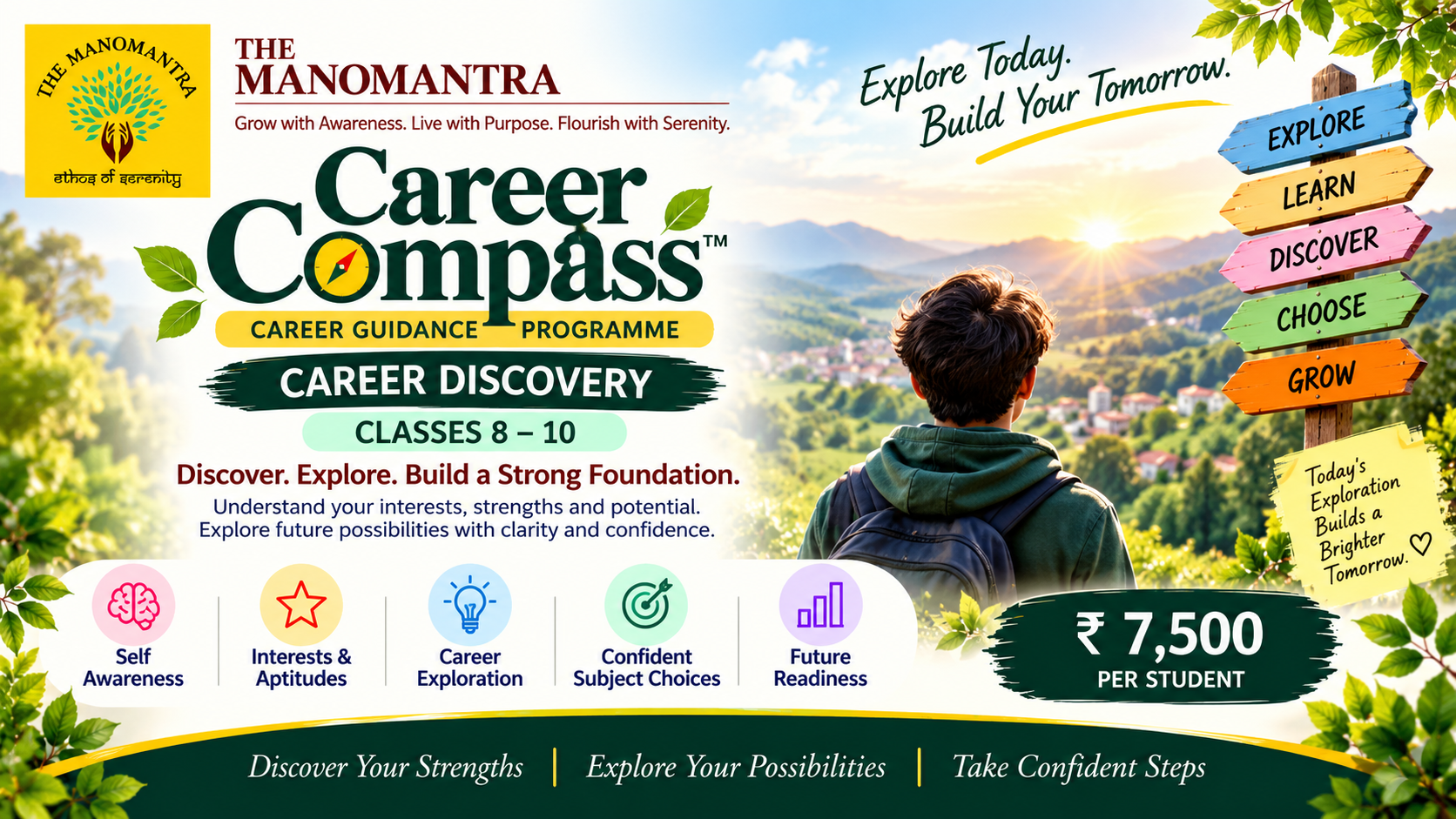 Career Compass for Classes 8 to 10