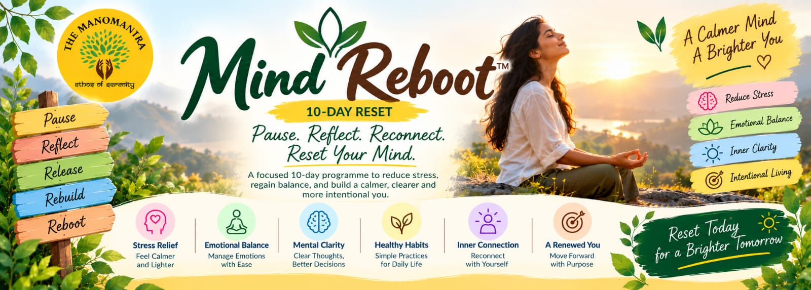 Mind Reboot™ original programme poster