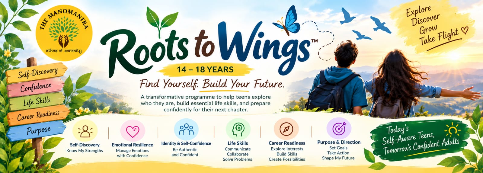 Roots to Wings™ original programme poster