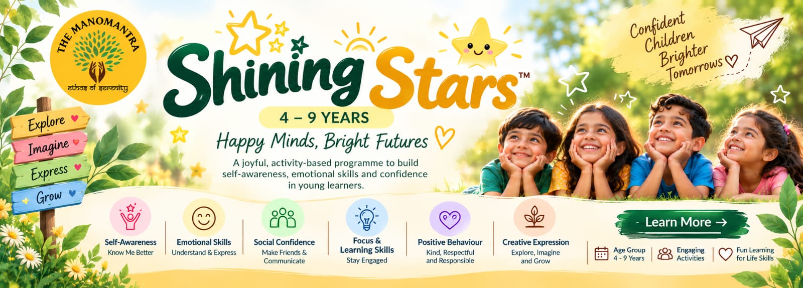 Shining Stars™ original programme poster