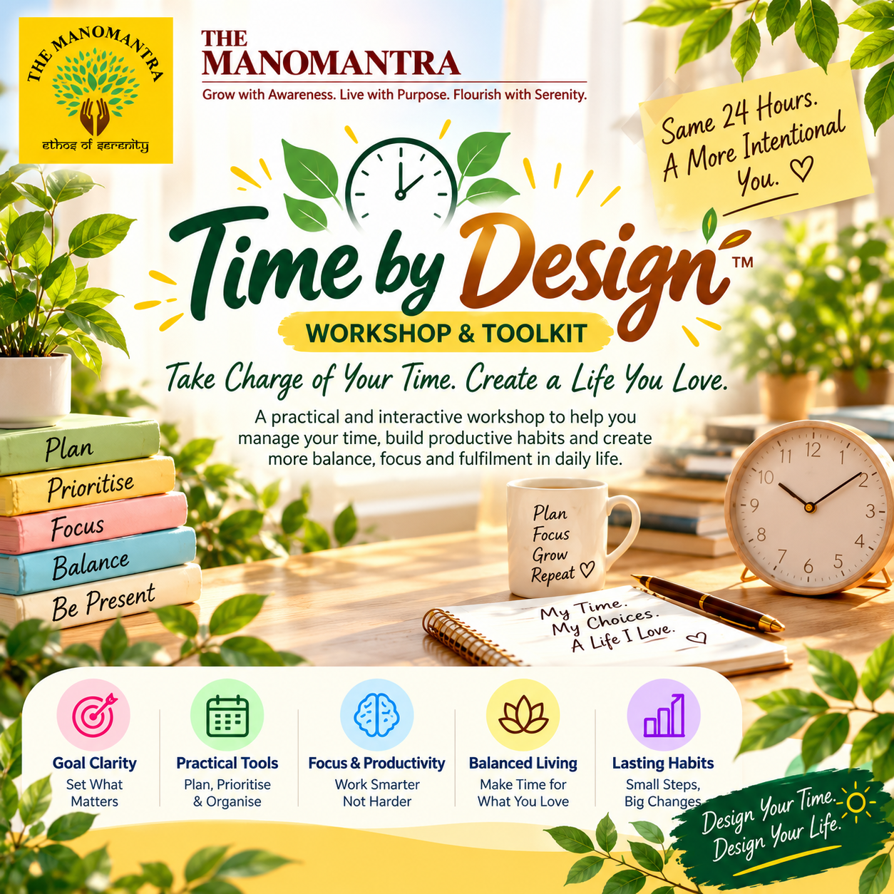 Time by Design programme poster