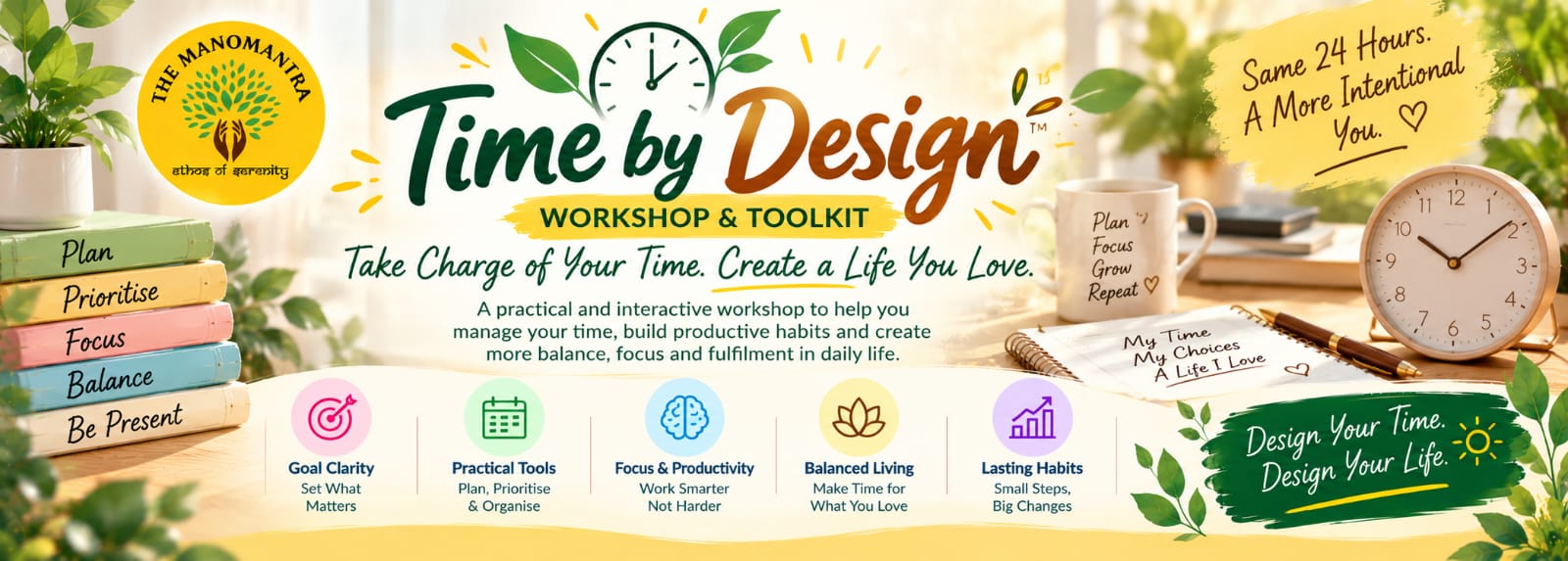 Time by Design™ original programme poster
